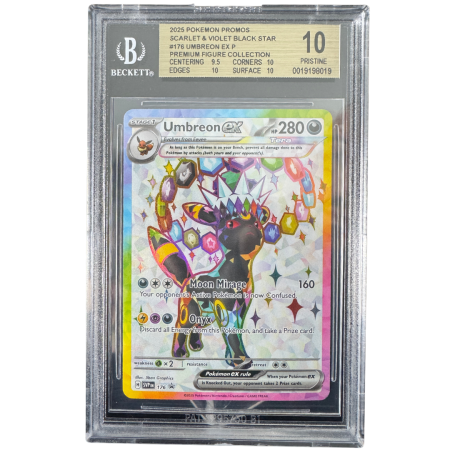 Pokemon SV: Black Star Promos - Umbreon (SVP176) - Graded BGS 10 [PRISTINE] | Pokemon SV Black Star Promos