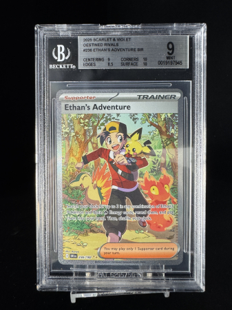 Ethan's Adventure (DRI 236) - Graded BGS 9 [MINT] | Pokemon SV Destined Rivals [1]