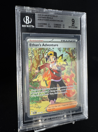 Ethan's Adventure (DRI 236) - Graded BGS 9 [MINT] | Pokemon SV Destined Rivals [2]