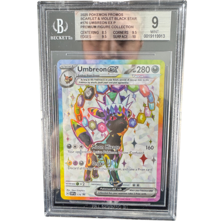 Pokemon SV: Black Star Promos - Umbreon (SVP176) - Graded BGS 9 [MINT] | Pokemon SV Black Star Promos