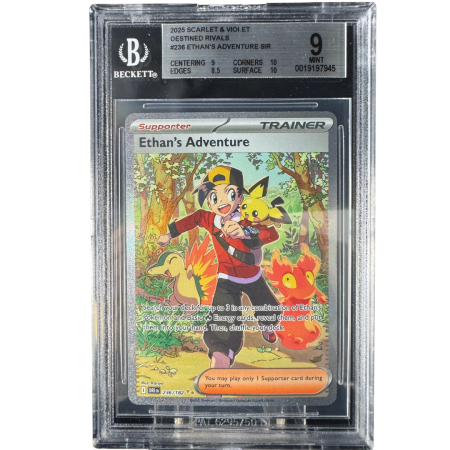 GRADED Cards - Ethan's Adventure (DRI 236) - Graded BGS 9 [MINT] | Pokemon SV Destined Rivals