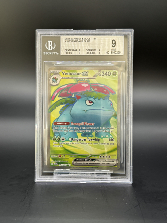 CGC Cards - Venusaur ex (MEW182) | Graded BGS 9 [MINT] - Pokemon 151