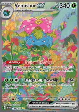 RAW Cards - Venusaur ex (MEW198) - NM | Pokemon 151