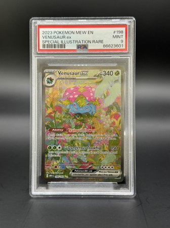 PSA Cards - Venusaur ex (MEW198) - Graded PSA 9 [MINT] | Pokemon 151
