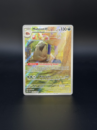 Cartonase - Mabosstiff (SVI 218) - NM | Pokemon Scarlet & Violet
