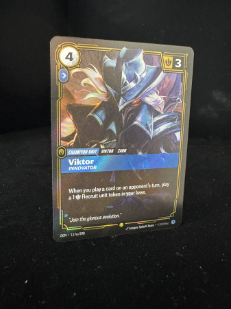 Viktor, Innovator (V.2 - Showcase) OGN117 - NM | Riftbound Origins [2]