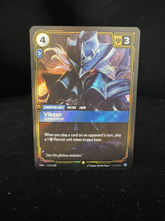 Viktor, Innovator (V.2 - Showcase) OGN117 - NM | Riftbound Origins [1]