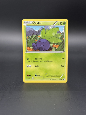 RAW Cards - Oddish (BCR 1) - EX | Pokemon Boundaries Crossed