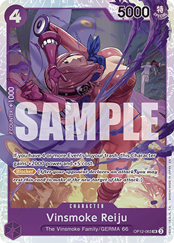 RAW Cards - Vinsmoke Reiju (OP12-063) (V.1) - NM | One Piece Legacy of the Master