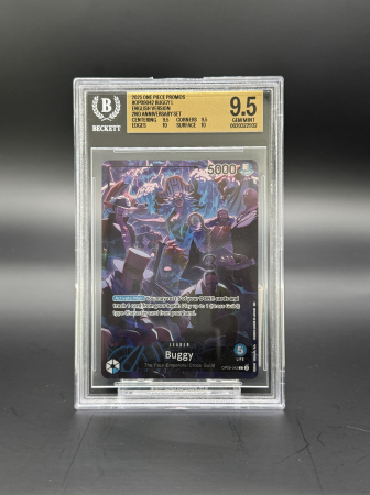 BGS Cards - Buggy (OP09-042) - Graded BGS 9.5 [GEM MINT] | One Piece: Promos