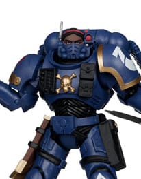 Figurine de Actiune - Warhammer 40,000 Action Figure Lieutenant in Phobos Armor (Ultramarines) 18 cm