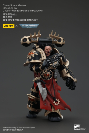 Warhammer 40k Actionfigur Chaos Space Marines Black Legion Chosen with Bolt Pistol and Power Fist 20 cm [7]