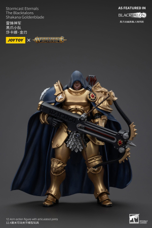 Figurine - Warhammer Age of Sigmar Actionfigur Stormcast Eternals The Blacktalons Shakana Goldenblade 20 cm