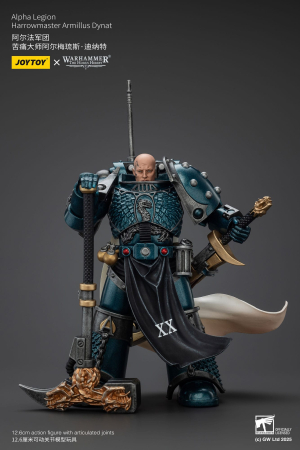 Figurine - Warhammer The Horus Heresy Action Figure Alpha Legion Harrowmaster Armillus Dynat 20 cm
