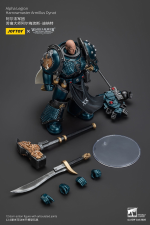 Warhammer The Horus Heresy Action Figure Alpha Legion Harrowmaster Armillus Dynat 20 cm [9]