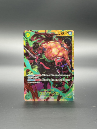 RAW Cards - Roronoa Zoro (OP06-118) - NM | One Piece: The Best Vol. 2