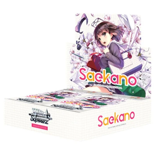Weiß Schwarz TCG - Weiß Schwarz - Saekano: How to Raise a Boring Girlfriend. flat Booster Box (16 Packs)