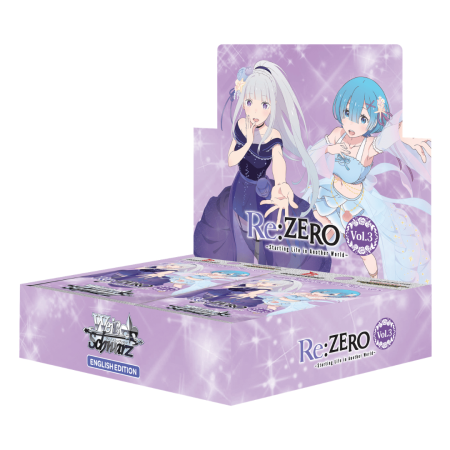 Weiß Schwarz TCG - Weiß Schwarz - Re:Zero - Starting Life in ANother World Vol.3 Booster Box (12 Packs)