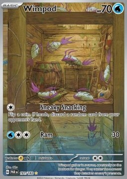 RAW Cards - Wimpod (PAR191) - NM | Pokemon Paradox Rift