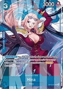 RAW Cards - Hina (OP12-051) (V.1) - NM | One Piece TCG: Promos