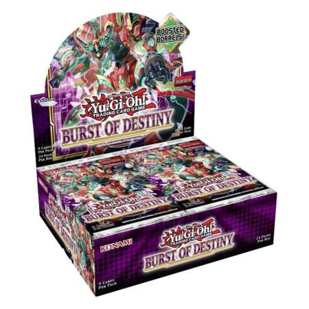 Yu-gi-oh TCG - Yu-Gi-Oh! TCG: Burst of Destiny Booster Box Display (24 Packs)