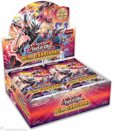 Sealed Products - Yu-Gi-Oh! TCG: Wild Survivors Booster Box Display (24 Packs)