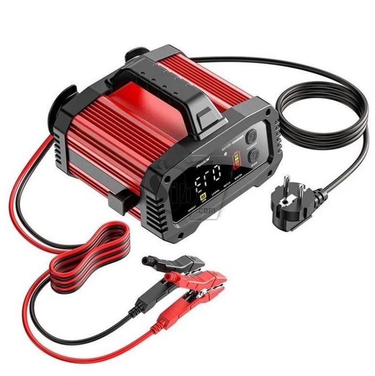 Redresor Auto FOXSUR FPT-250 12V/24V cu Ecran Color și Funcție BOOSTER [8]