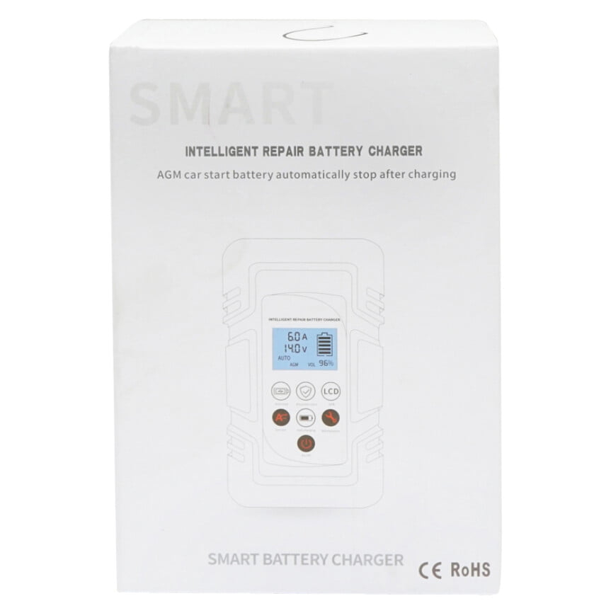 Redresor Baterie Auto Smart Valvirtalex 12/24V, 4–100Ah, Roșu [3]