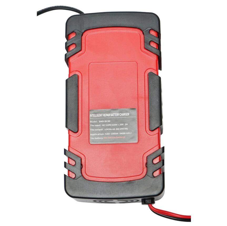 Redresor Baterie Auto Smart Valvirtalex 12/24V, 4–100Ah, Roșu [2]