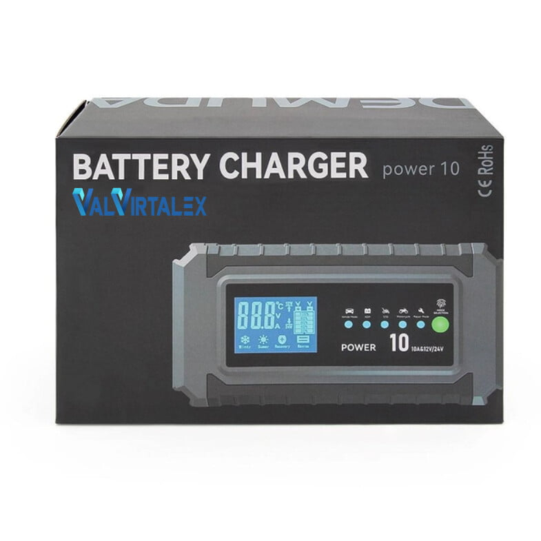 Redresor Baterie Auto Inteligent Valvirtalex DC-10 12V/24V, 10A/5A [8]