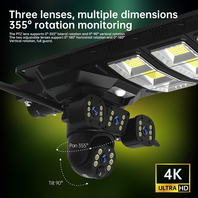 Lampa Solara cu Camera XA12 ValVirtalex 3MP 4G WiFi [5]