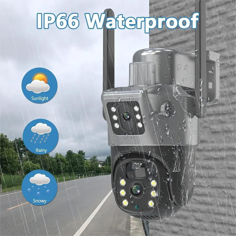 Cameră Supraveghere 4G ValVirtalex cu Panou Solar, Dual Lens și Viziune Nocturnă Color [4]