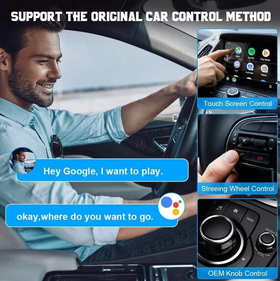 Adaptor Wireless Android Auto VALVIRTALEX® – Conectivitate Rapidă, Plug & Play, Compatibil Android 11+ [3]