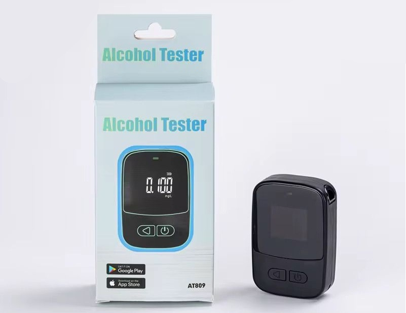 Alcohol Tester AT809 Fuel Cell – alcooltester profesional cu afișaj LCD și aplicație AlcoTest [5]