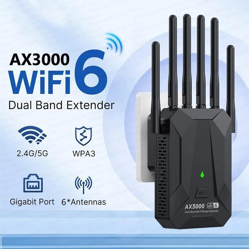 Amplificator Semnal WiFi 6 ValVirtalex AX3000 Dual Band [3]