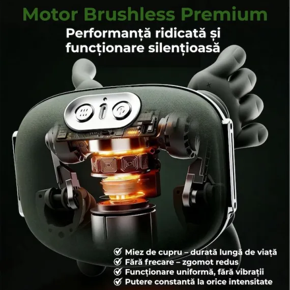 Aparat Masaj Gat Umeri 6D Vibrații Infraroșu Reîncărcabil [3]