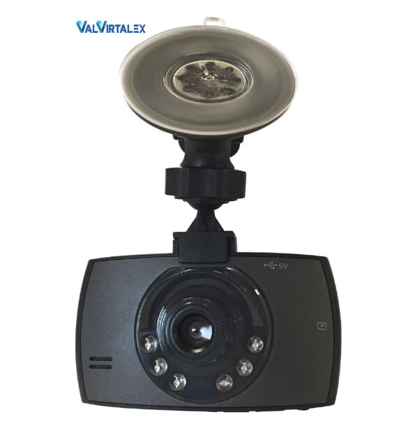 Camera Auto DVR HD VALVIRTALEX cu Ecran 2.4", Vedere Nocturnă și Senzor G [2]