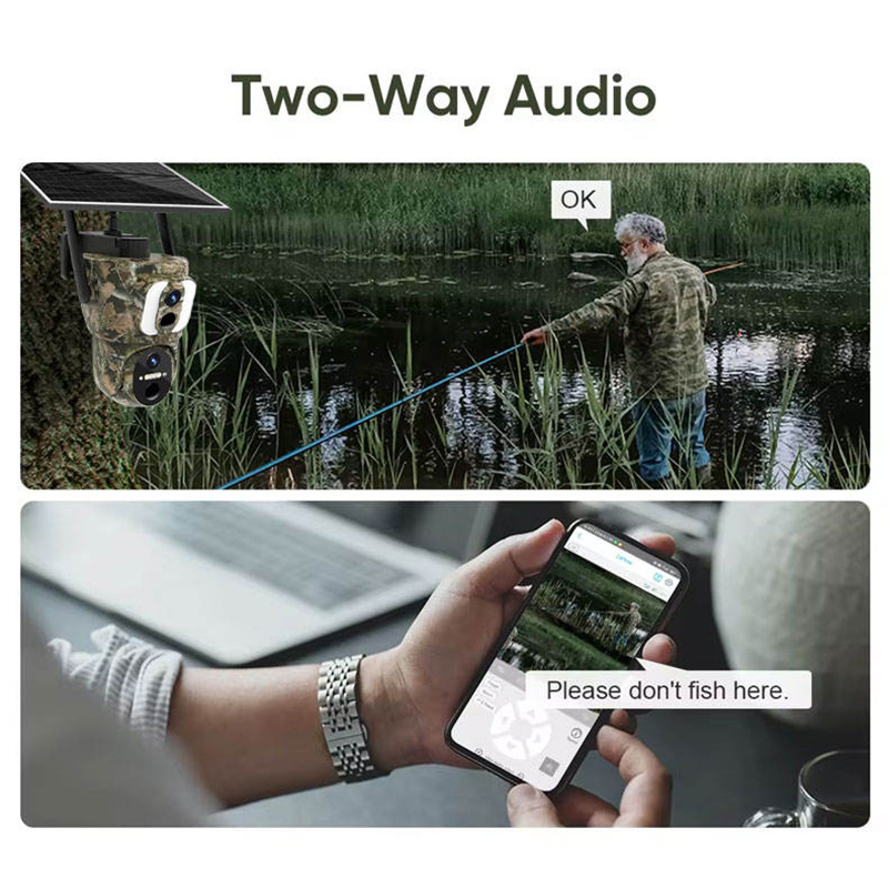 Cameră de supraveghere Solară 4G Dual Lens PTZ [6]