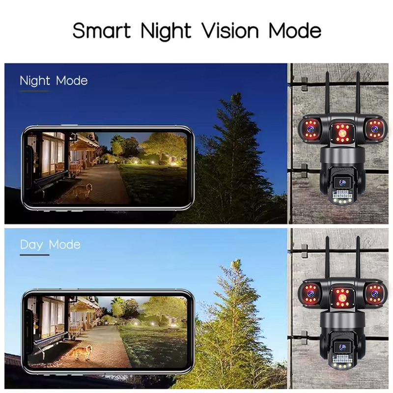 Cameră 4G cu SIM 6K, 3 lentile, 720°, IP66 – ValVirtalex [7]