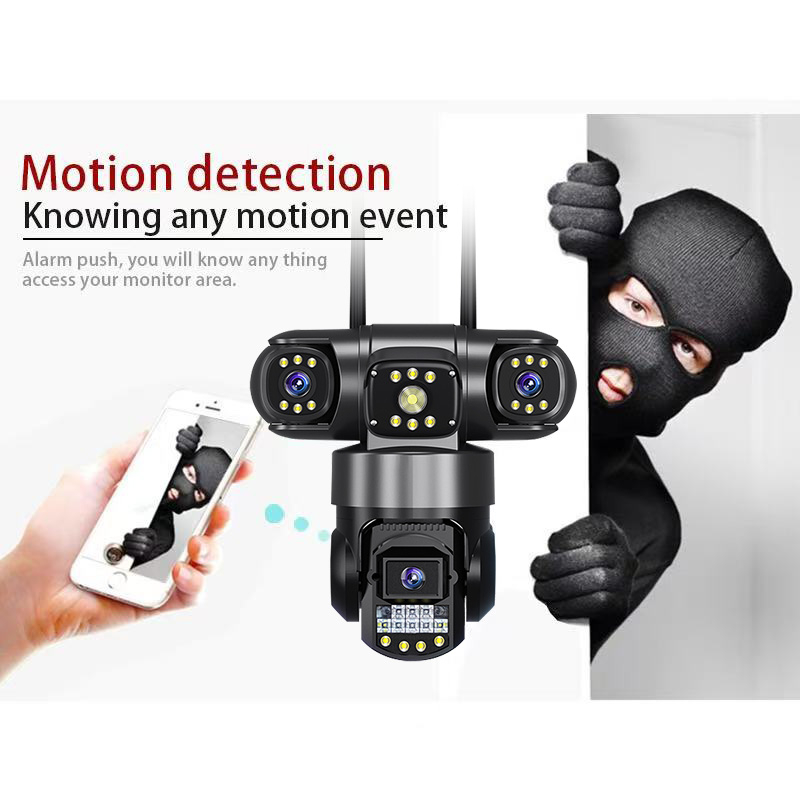 Cameră 4G cu SIM 6K, 3 lentile, 720°, IP66 – ValVirtalex [6]