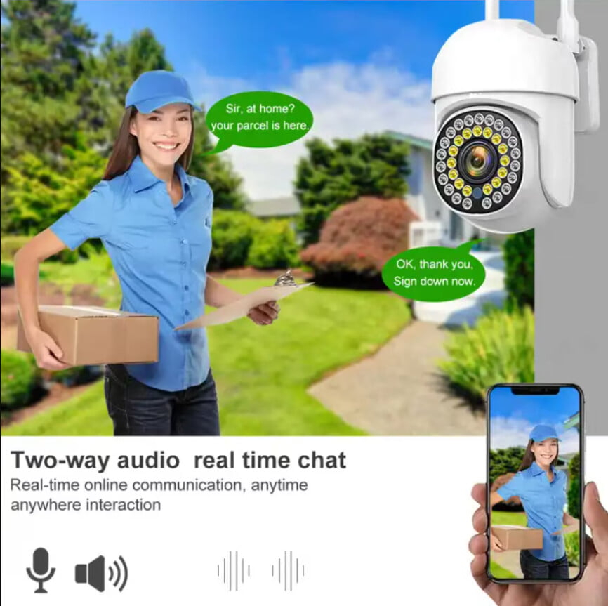 Cameră Supraveghere Wi-Fi 5MP Valvirtalex® cu IR și Detecție Mișcare [6]
