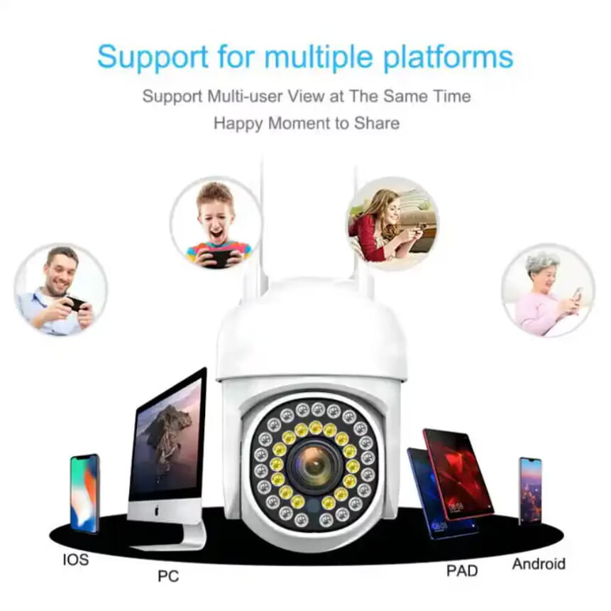 Cameră Supraveghere Wi-Fi 5MP Valvirtalex® cu IR și Detecție Mișcare [3]