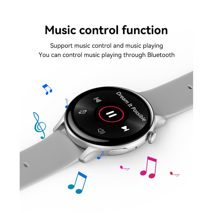 Smartwatch Valvirtalex AMOLED 1.43 – Ceas inteligent fitness cu notificări și monitorizare sănătate [3]