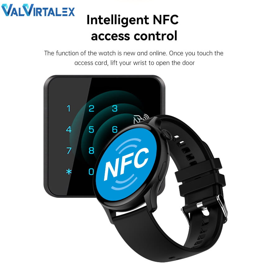 Smartwatch Valvirtalex AMOLED 1.43 – Ceas inteligent fitness cu notificări și monitorizare sănătate [4]