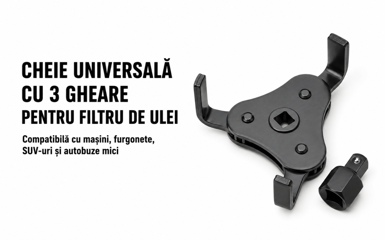 Cheie cu 3 gheare pentru filtru de ulei, 50-115mm, Valvirtalex [2]