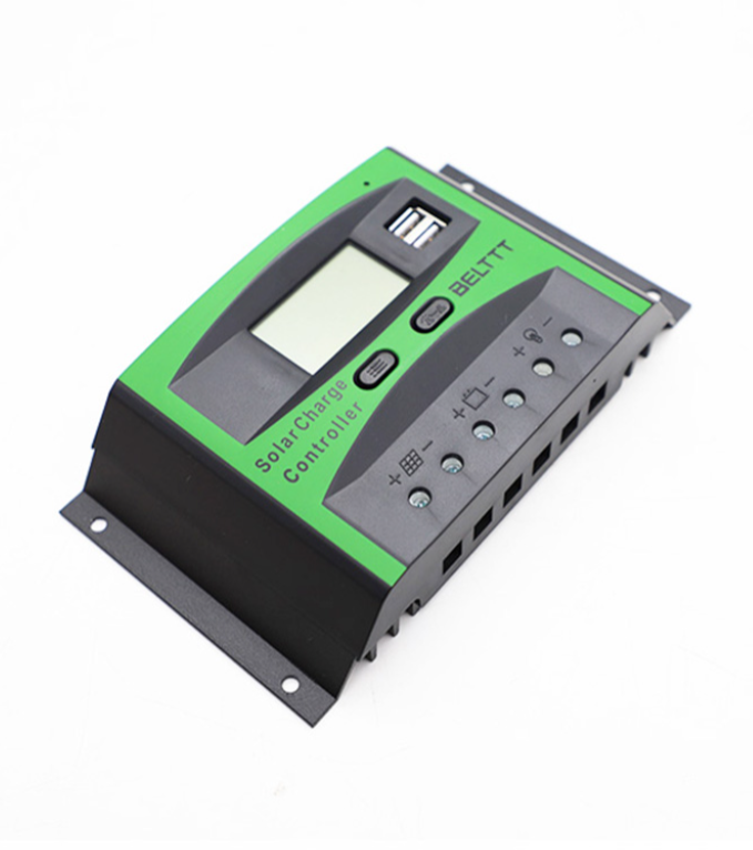 Controler Solar PWM PJAT 40A 12V 24V cu afisaj LCD [4]