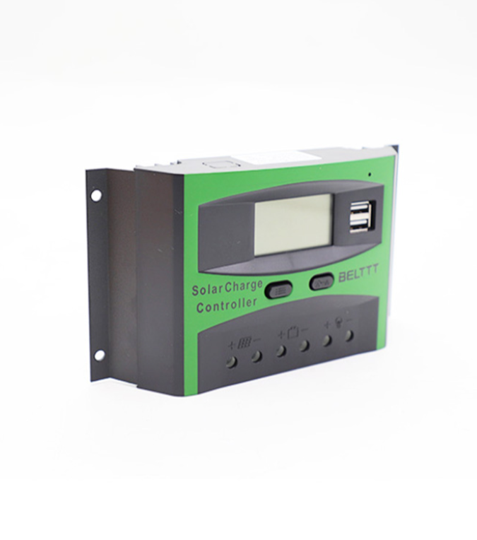 Controler Solar PWM PJAT 40A 12V 24V cu afisaj LCD [2]