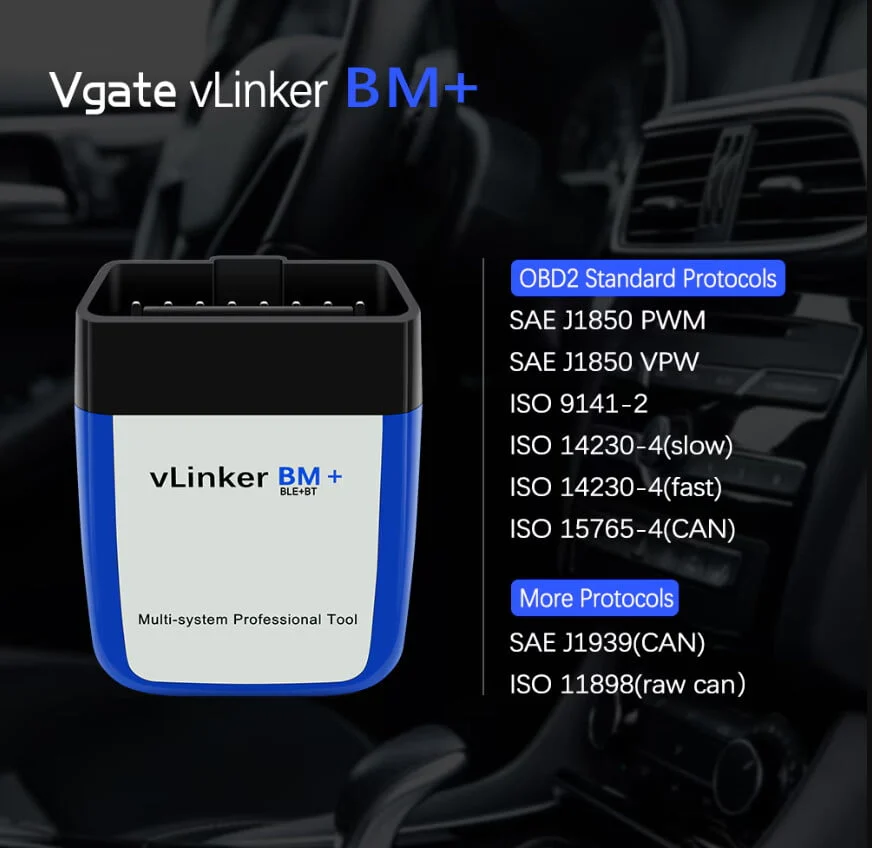Diagnoza BMW Vgate VLinker BM WiFi BimmerCode OBD2 Coding [3]