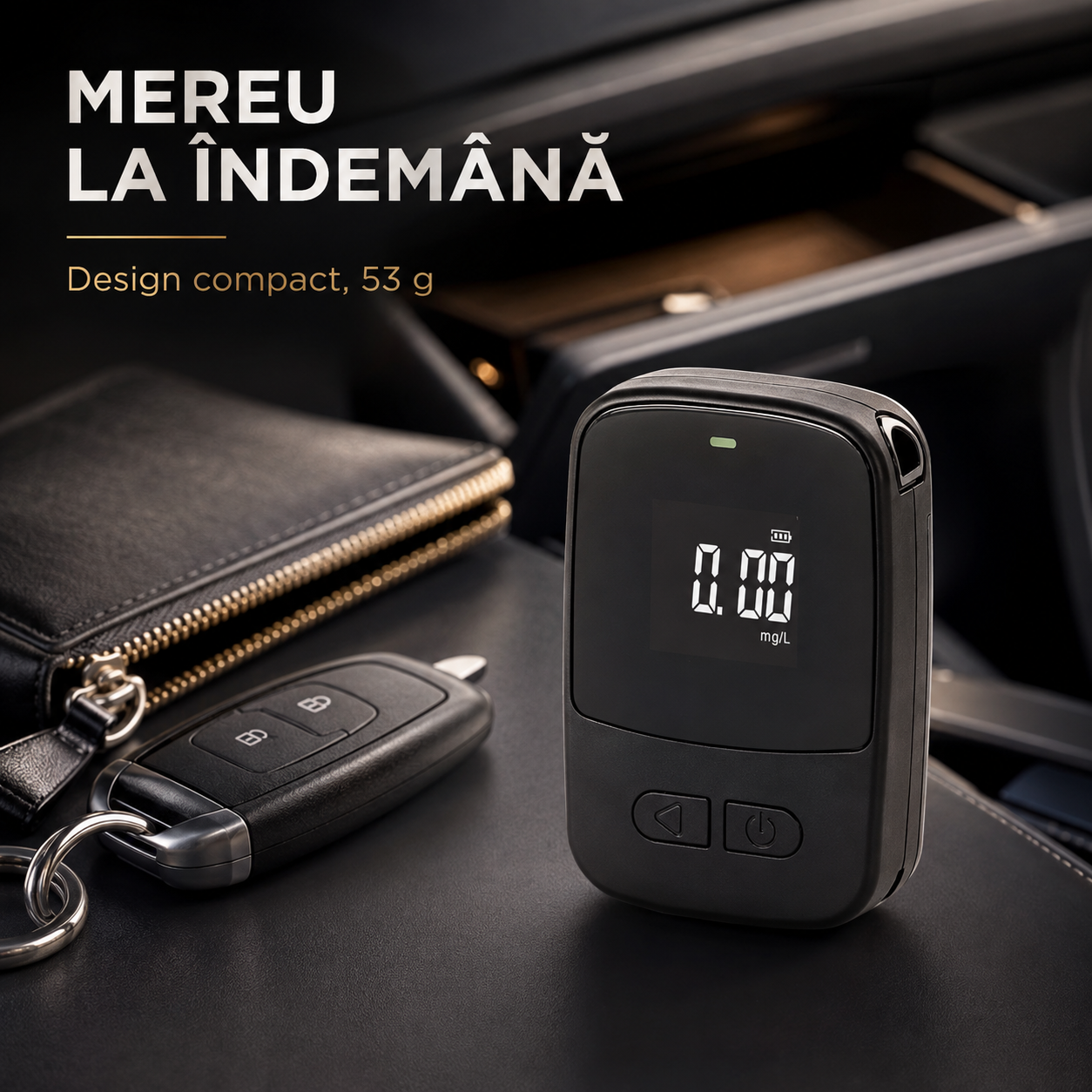 Etilotest digital AT809 Hanwei cu senzor Fuel Cell și Bluetooth [3]