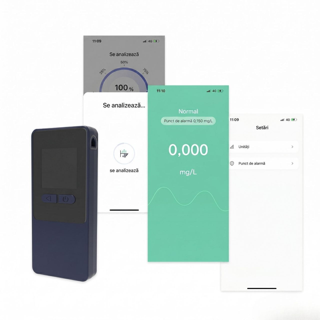 Etilotest Digital Profesional AT808 Fuel Cell Bluetooth [5]